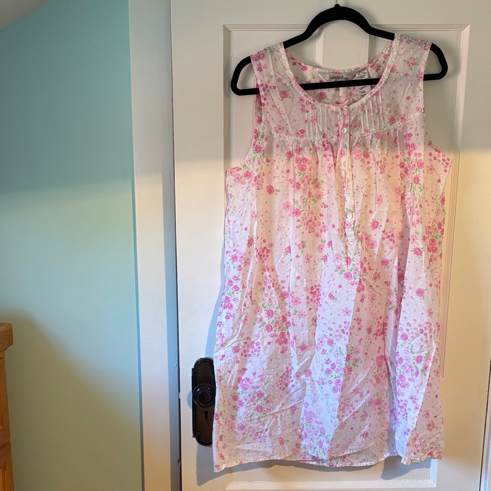 100% cotton nightgown